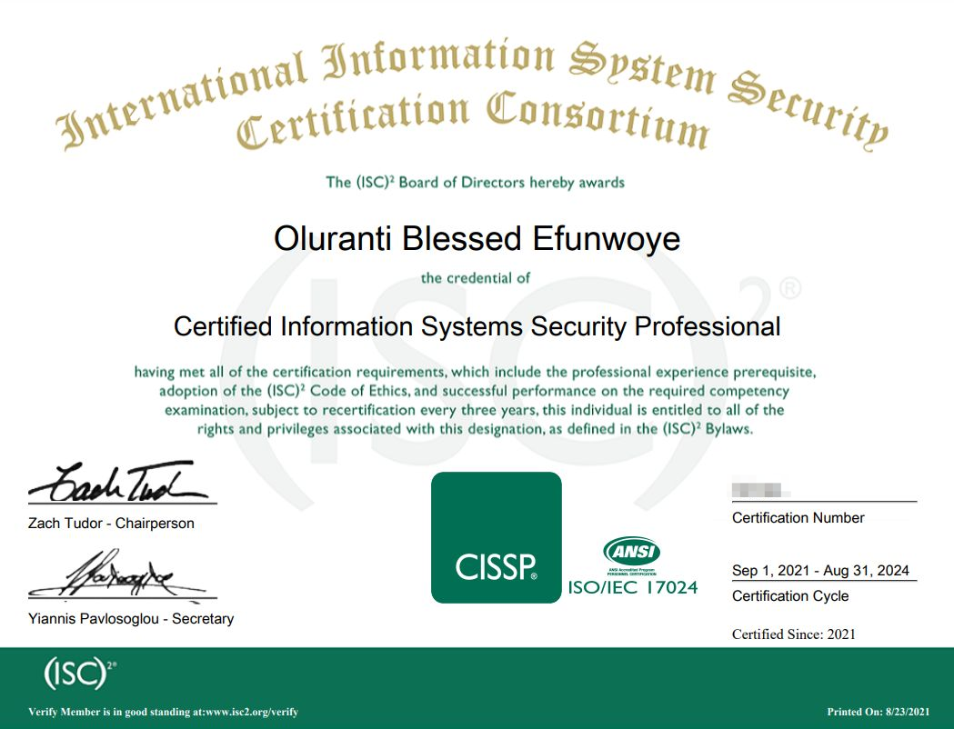I Failed CISSP. Then I Came Back. visual