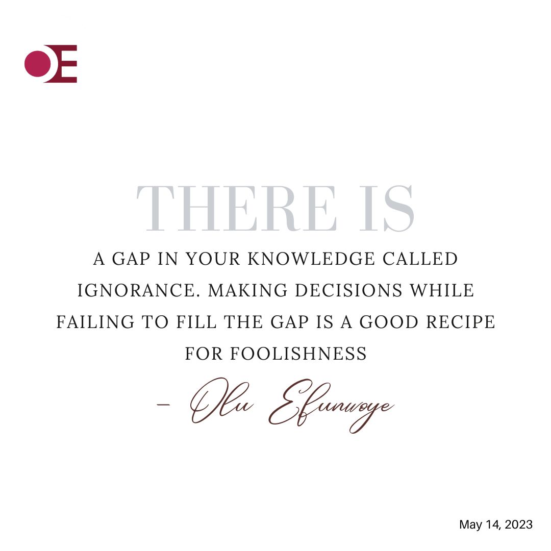 Ignorance Is a Gap in Knowledge visual